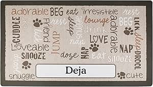 personalized cat placemats