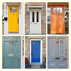 YWONOBS Door Numbers, 5 Inches 3D Self Adhesive