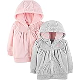 Simple Joys by Carter's girls 2-pack Full Zip Hoodies