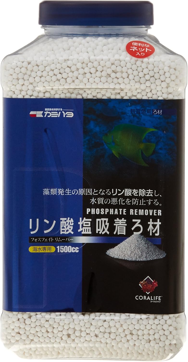 Amazon カミハタ フォスフェイトリムーバー 1500cc カミハタ フィルター用アクセサリー 通販