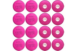 YINGORRS 16PCS(8Pack) 2091 Respirator Filters, 2091 Replacement Filters Cotton Installed on 6200, 6800, 6502, 7502 Respirator Body Use for Epoxy Resin, Organic Vapor, Asbestos, Dust, Paint