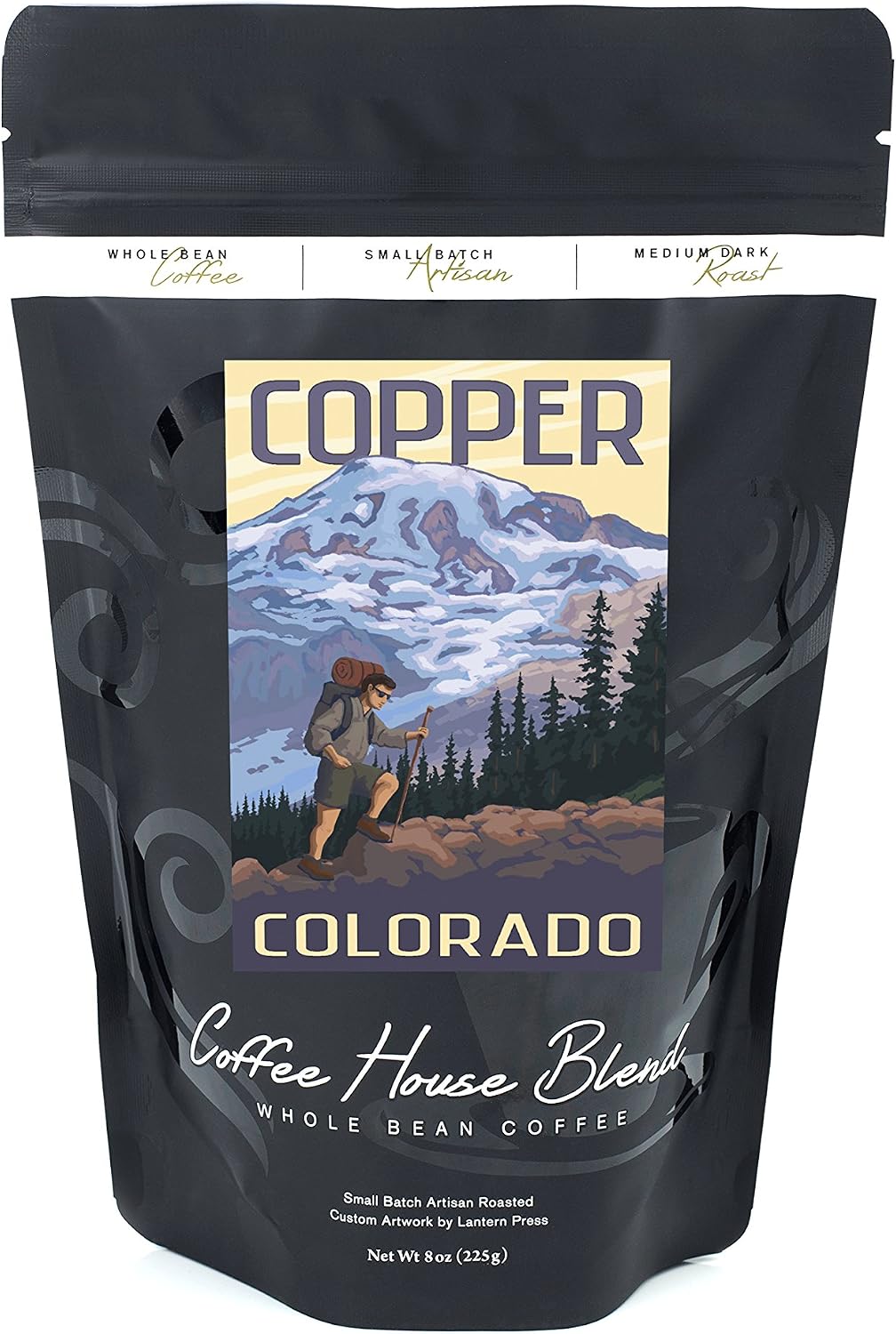 Copper, Colorado Mountain Hiker (8oz Whole Bean Small