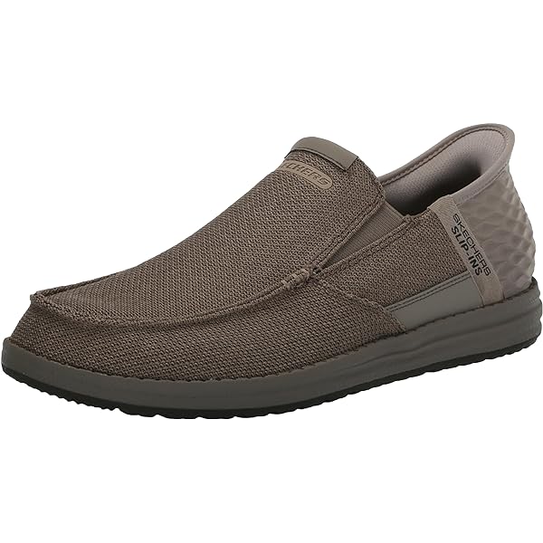 Skechers Slip-Ins Shoes Mens Size 10 Taupe Arch Fit Loafer Comfort Casual 204804 Skechers Shoes Mens 10 Taupe Ralven Slip Ins Casual Loafer  main image 2