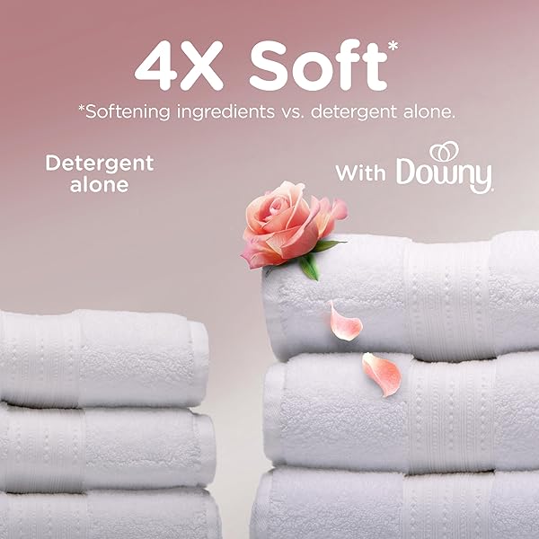 DOWNY ULTRA SOFT FABRIC SOFTENER LIQUID, BLISS, SPARKLING AMBER AND ROSE, 56 FL OZ, 83 LOADS