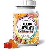 NutraPep Premium Multivitamin Chewable Gummies for Women & Men - Sugar-Free & Gluten Free Supplement Vitamins - Calcium Magnesium Zinc Manganese Thiamine Biotin…
