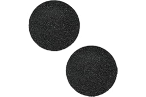 AOQIVIS 12In Floor Scrubber Pads 437.071 437071 for Oreck ORB550MC Orbiter Floor Machine Black（2pcs）