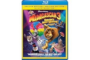 Madagascar 3: Europe's Most Wanted [Blu-ray 3D + Blu-ray + DVD + Digital Copy]