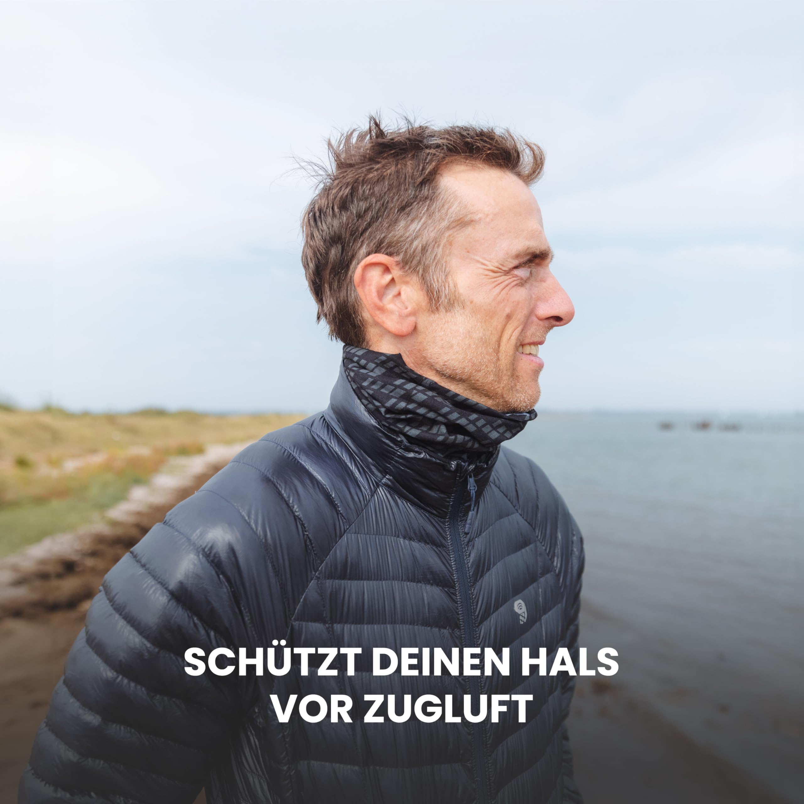 GripGrab Fahrrad Multifunktionstuch Schlauchschal Sport Loop Schal Halstuch Radfahren Wandern Laufen Bike Halswärmer 4