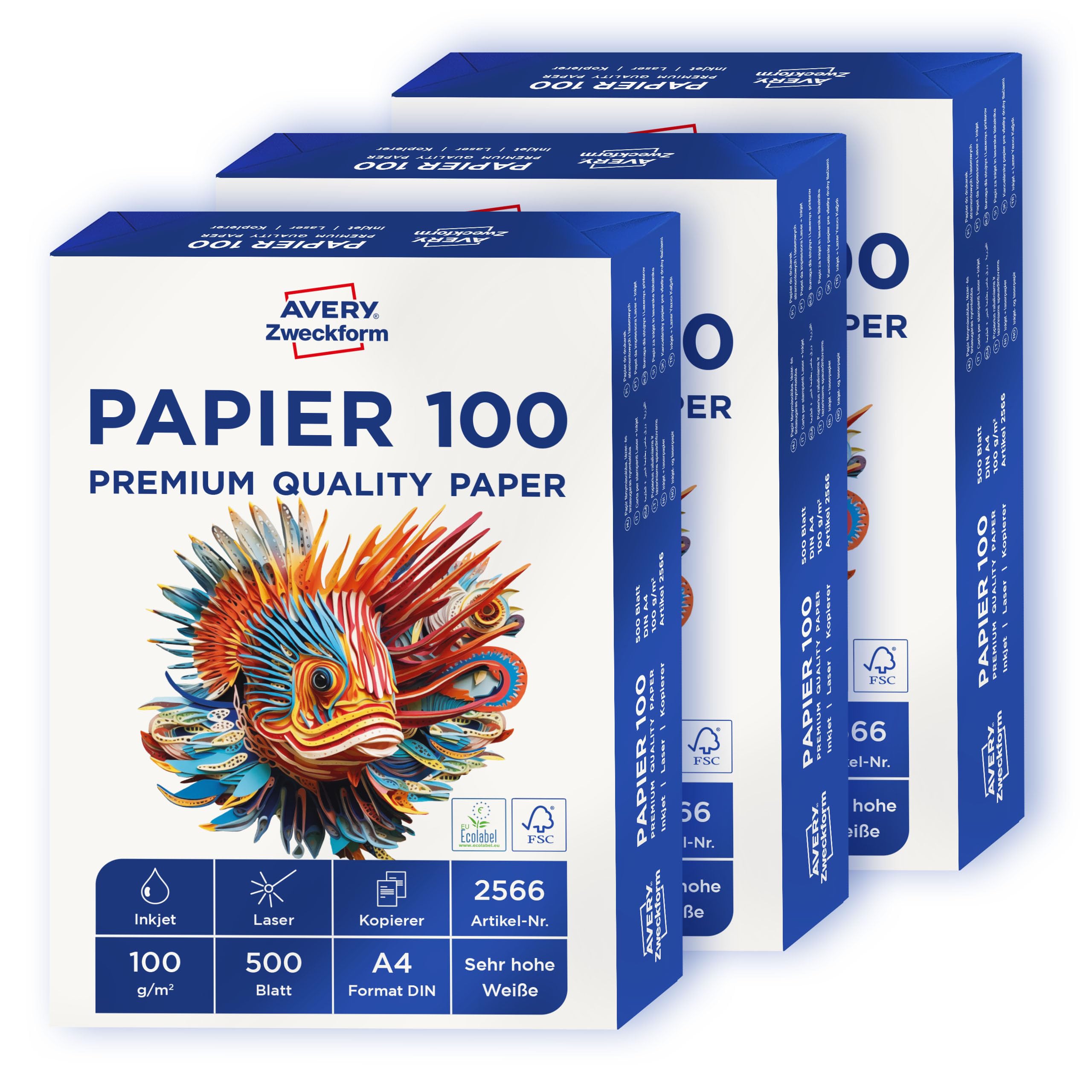 Printer and Copier Paper A4 100g 1.500B