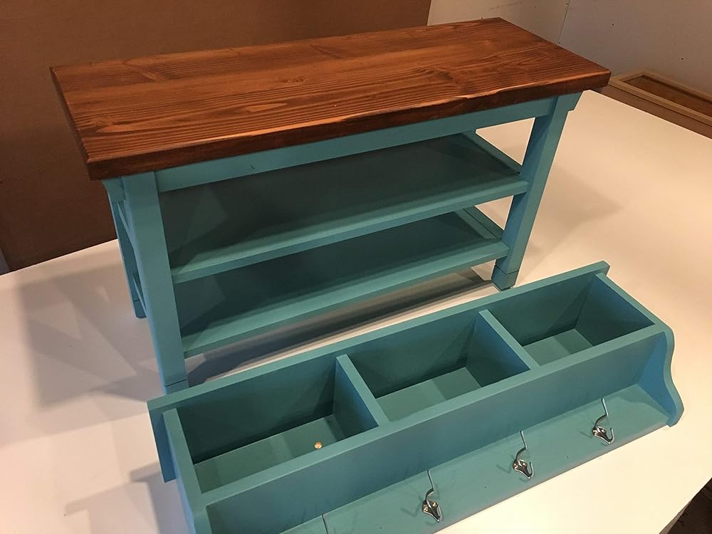 Amazon.com: Hallway Mud Room Foyer Bench 38 Inch with Second Shoe Shelf