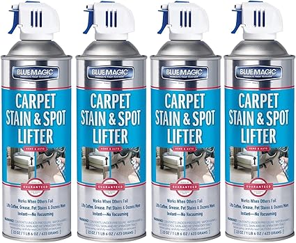 Amazon Com Blue Magic Coffee 22 Ounce Aerosol Can 900 Carpet Stain Spot Lifter 22 Oz Pack Of 4 Health Personal Care