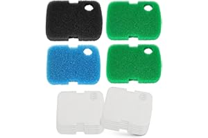 16 PCS Replacement Canister Filter Media Pad Compatible with Pennplax Cascade CCF2UL 700 GPH & CCF3UL 1000 GPH, Aquarium Bio 