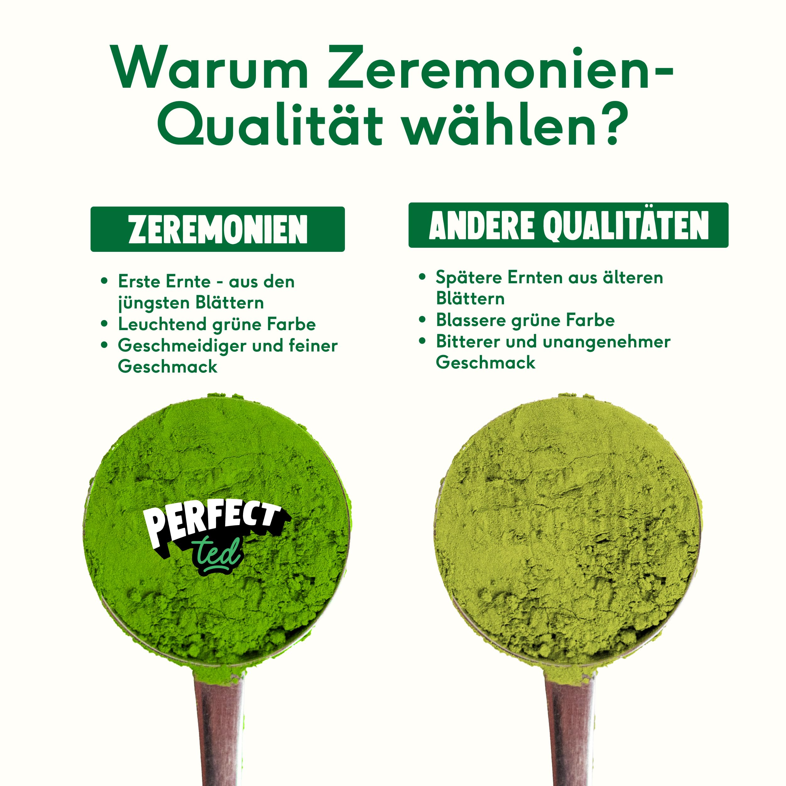 Perfect Ted Original | 60 Nespresso®-kompatible Kapseln | Matcha-Pulver in zeremonieller Qualität | Für Matcha Latte | Japanischer Herkunft 3