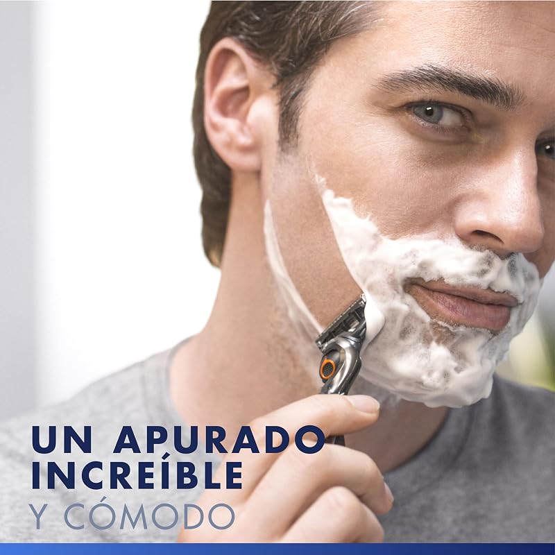 Navalha Proglide masculina com 4 recargas, preta