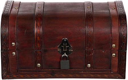 Cofre HD 86002 - con Cerradura con Cerradura y 2 Llaves, Armario de