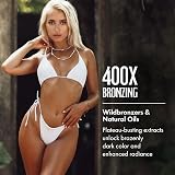 Brown Sugar Tan Inc Double Dark Wild Side 400X Jamaican Black Bronzer 221ml view 3