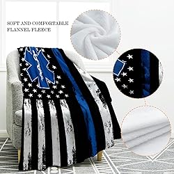 Jekeno EMT Blanket Gifts for Men Boy Dad Husband