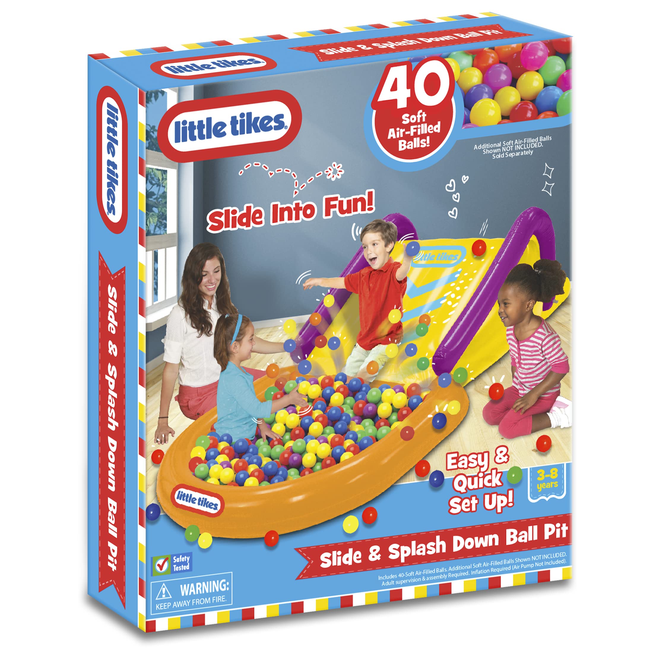Little Tikes Slide & Splash Down Ball Pit Pricepulse