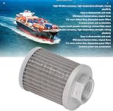 Fafeicy Suction Oil Filter Stainless Steel Replaceable Core Hydraulic Pollutant view 5