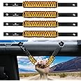 SEVEN SPARTA 4 Pack Roll Bar Grab Handles Compatible with Ford Bronco 2021 2022 2023 2024 2/4 Door, Paracord Grip Handle, Replacement for Bronco Interior Accessories (Not Compatible with Bronco Sport)