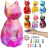 Innorock Paint Your Own Cat Lamp Art Kit, Night