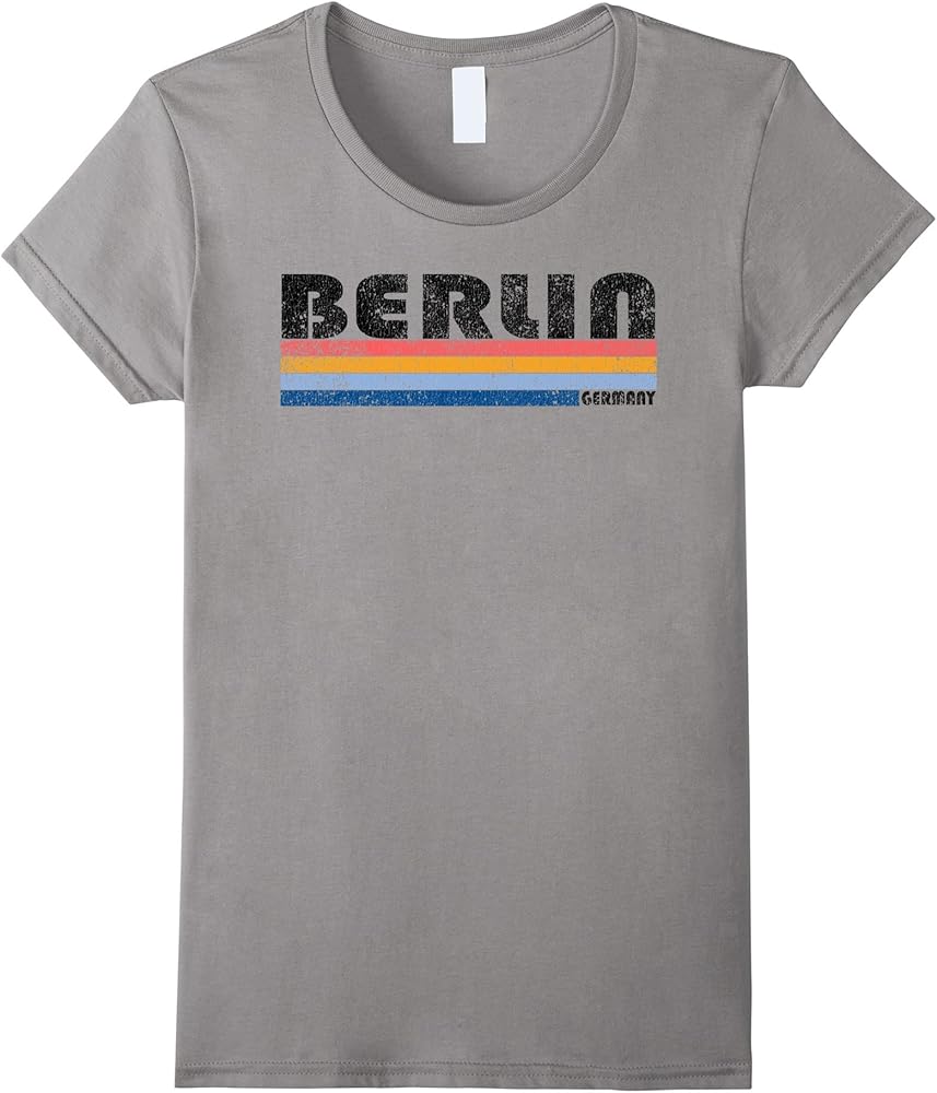 Vintage 1980s Style Berlin Germany T Shirt 1699767594 Zelitnovelty