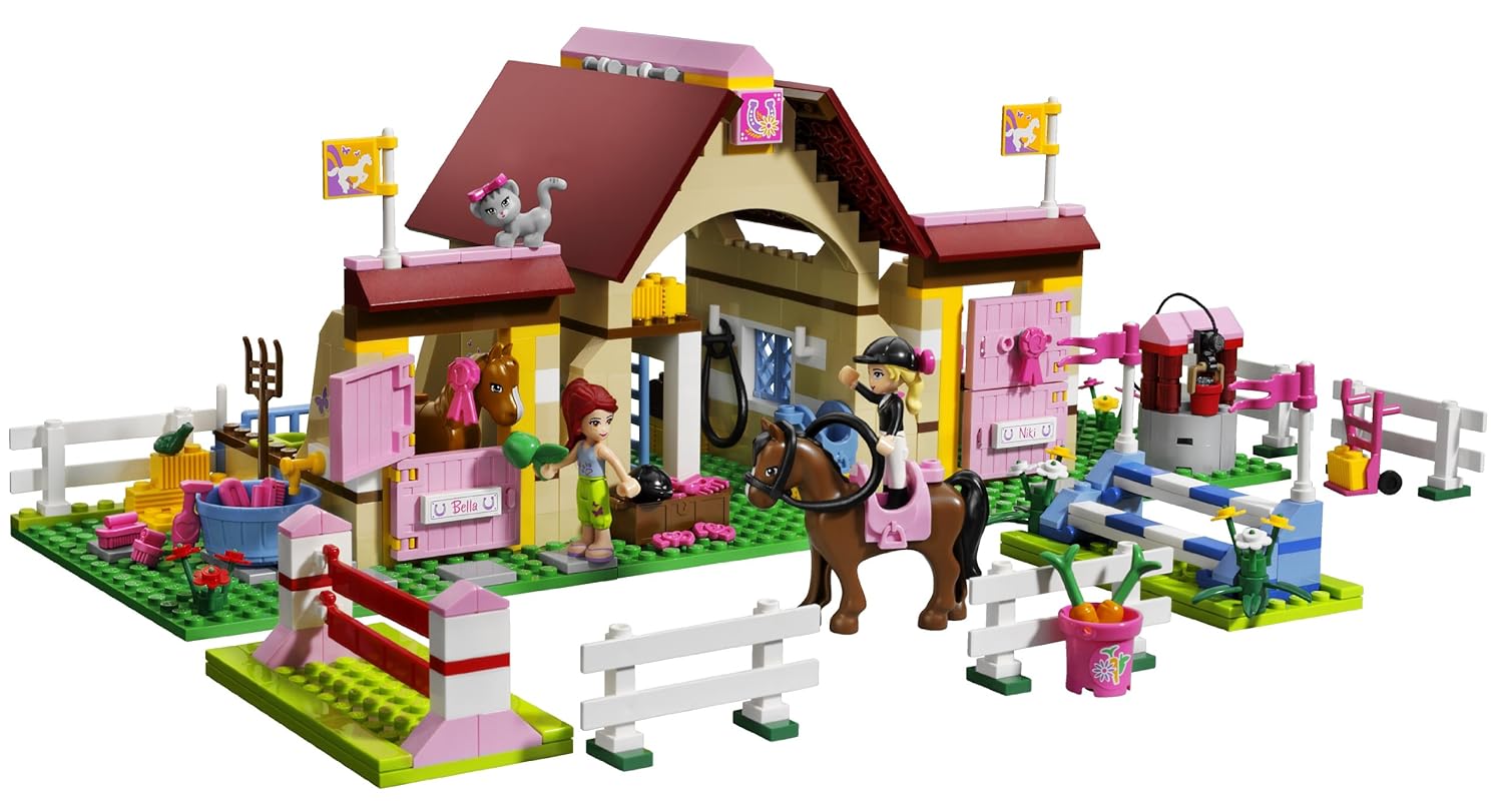 Lego Friends Heartlake Stables 3189 Amazon Co Uk Toys Games