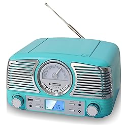 TechPlay QT62BT Turqouise , Retro design compact