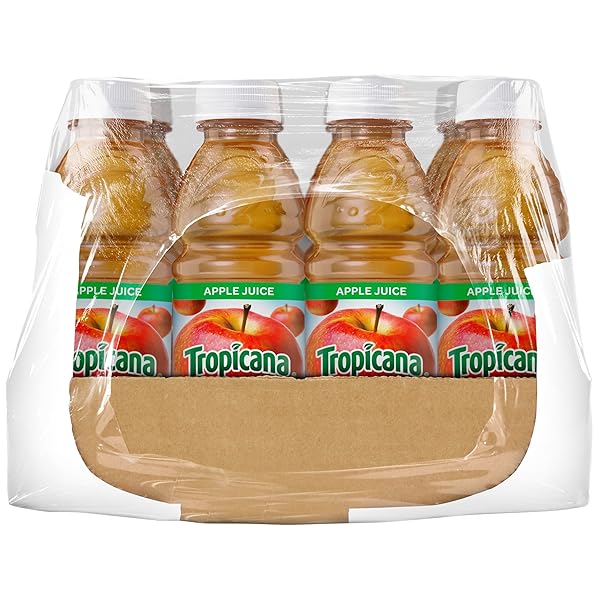 TROPICANA APPLE JUICE, 10 OUNCE (PACK OF 24)