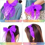 SumDirect Dance Scarves 14 Colors 60x60cm Silk Juggling Square Scarf view 3