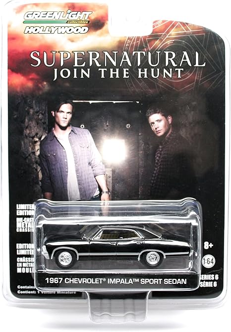 Amazon グリーンライト 1 64 1967 シボレー インパラ スポーツセダン スーパーナチュラル プラモデル 通販
