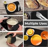 Linda's Essentials Silicone Trivets 2 Pack 30x23cm Heat Resistant Mats view 6