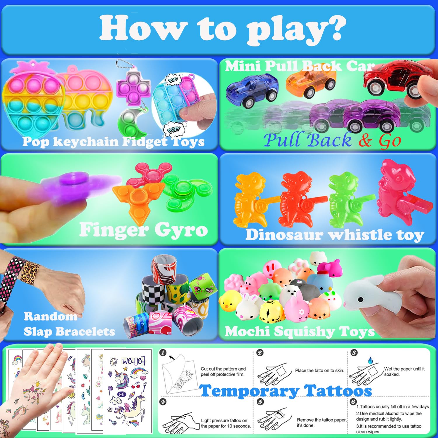 148 Pcs Party Favors for Kids 4-8-12 Assortment Toy,Treasure Box Toys for Classroom Prizes Reward,Carnival Prizes,Goodie Bags Stuffers Pinata Fillers,Stocking Stuffers for Boys and Girls