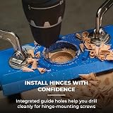 Kreg KHI Concealed Hinge Jig, Blue — Accurate Hinge Positioning view 9