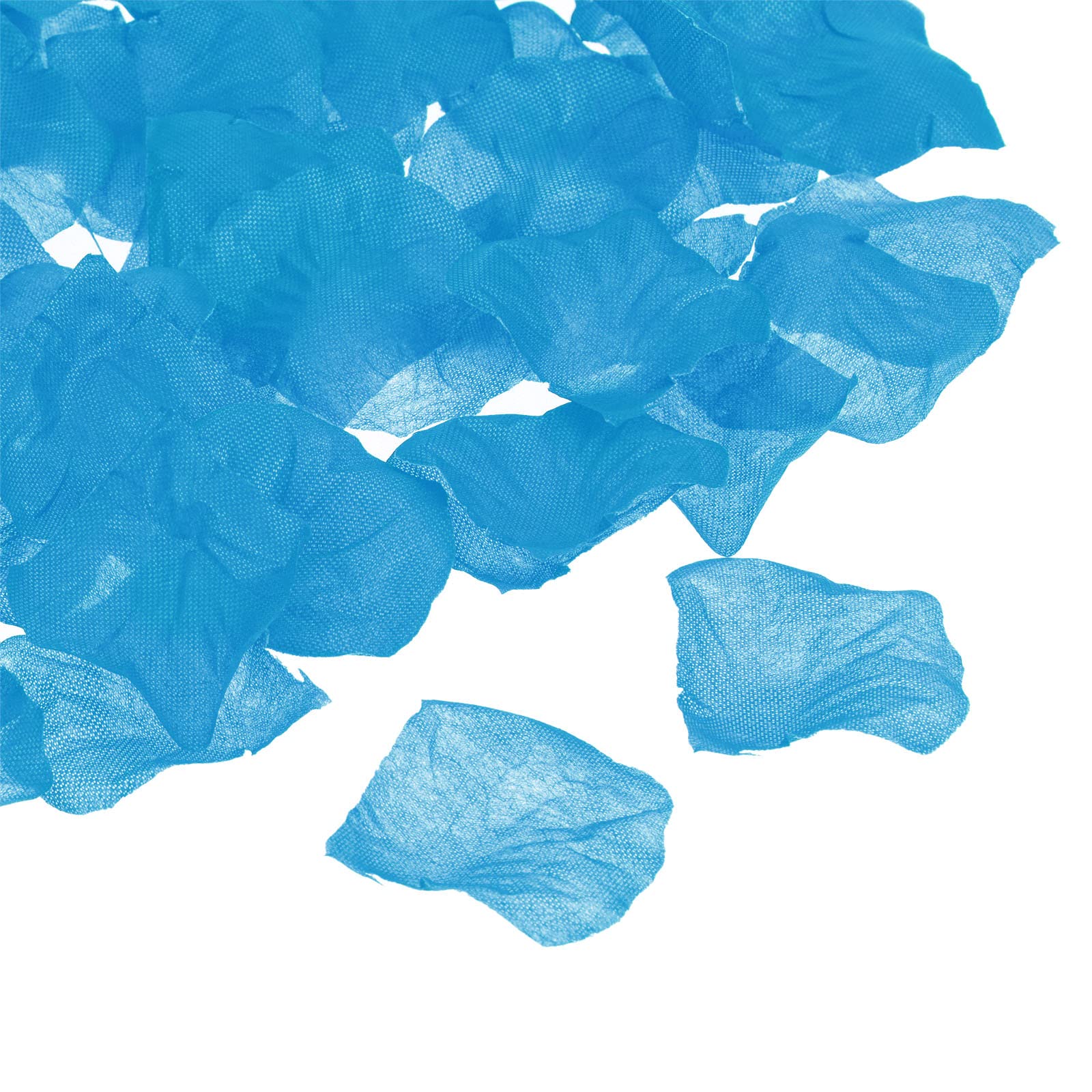 PATIKIL Artificial Rose Petals, 1200Pcs Fake Flowers Silk Petal Decoration Supplies for Romantic Night Wedding Party Event Decor, Lake Blue — image 1