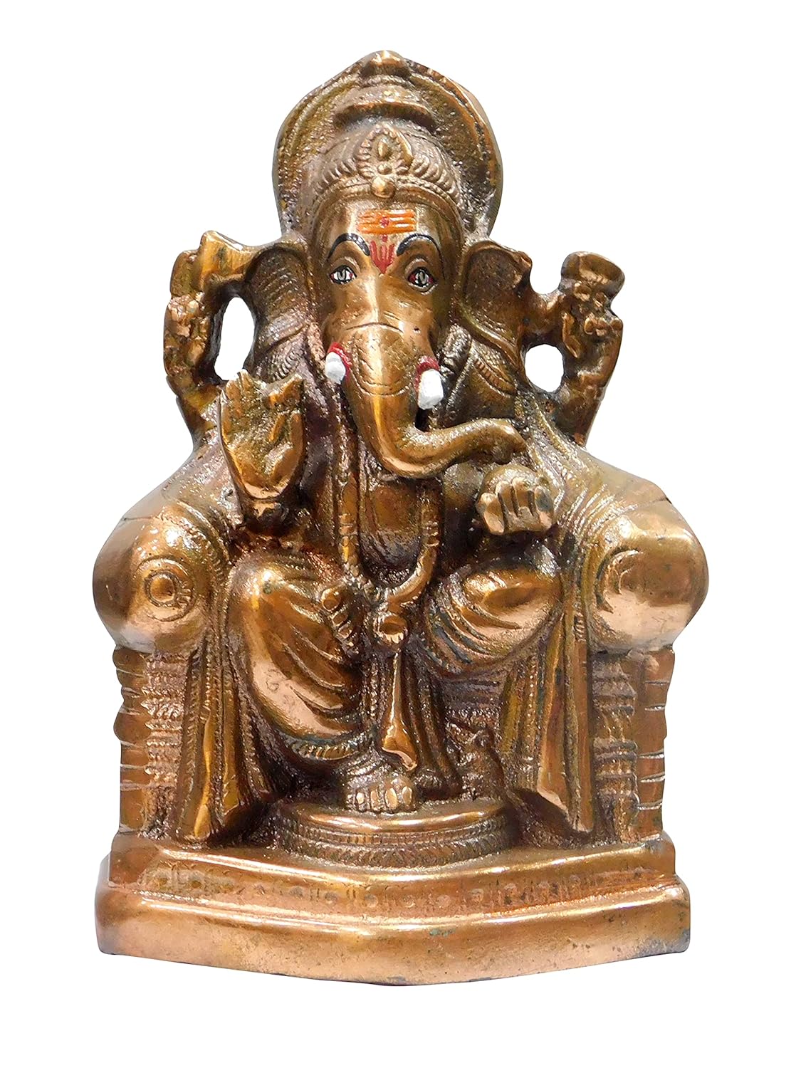 Buy Metal Ganpati Bappa Big Size Statue for Home Décor Ganesh Ji Ki