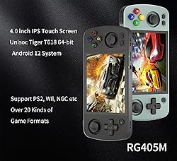 RG405M Retro Handheld Game Console , Aluminum Alloy