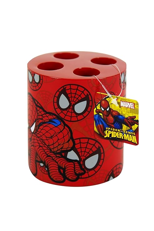 Spiderman de Marvel sentido Soporte para cepillo de dientes