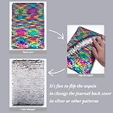 GINMLYDA Reversible Sequin Secret Diary Unicorn Kids Notebook 8.5x5.5 160 Pages view 4