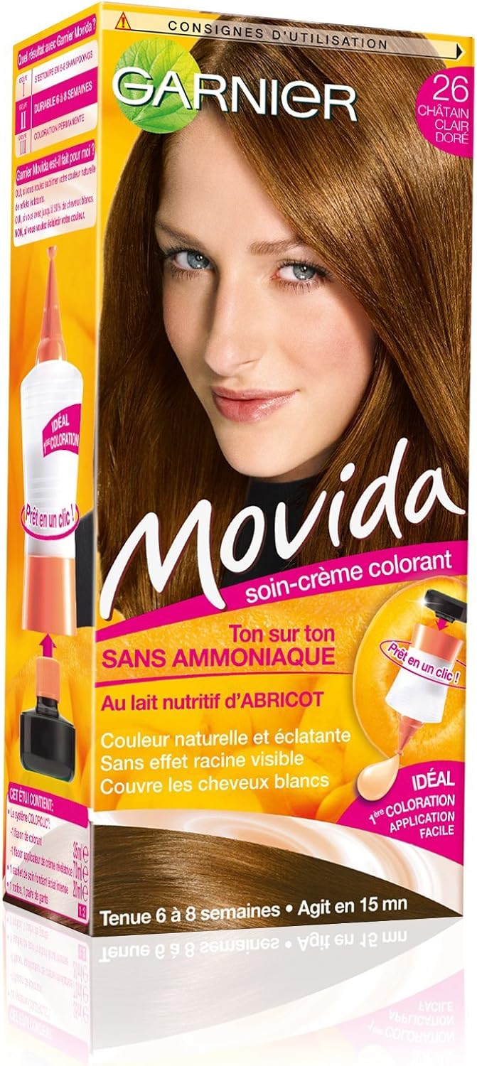 Garnier Movida Coloration Temporaire Sans Ammoniaque Chatain 26 Chatain Clair Dore Lot De 2 Amazon Fr Beaute Et Parfum Garnier Movida Coloration Temporaire Sans Ammoniaque Chatain 26 Chatain Clair Dore Lot De 2 Amazon Fr Beaute Et Parfum