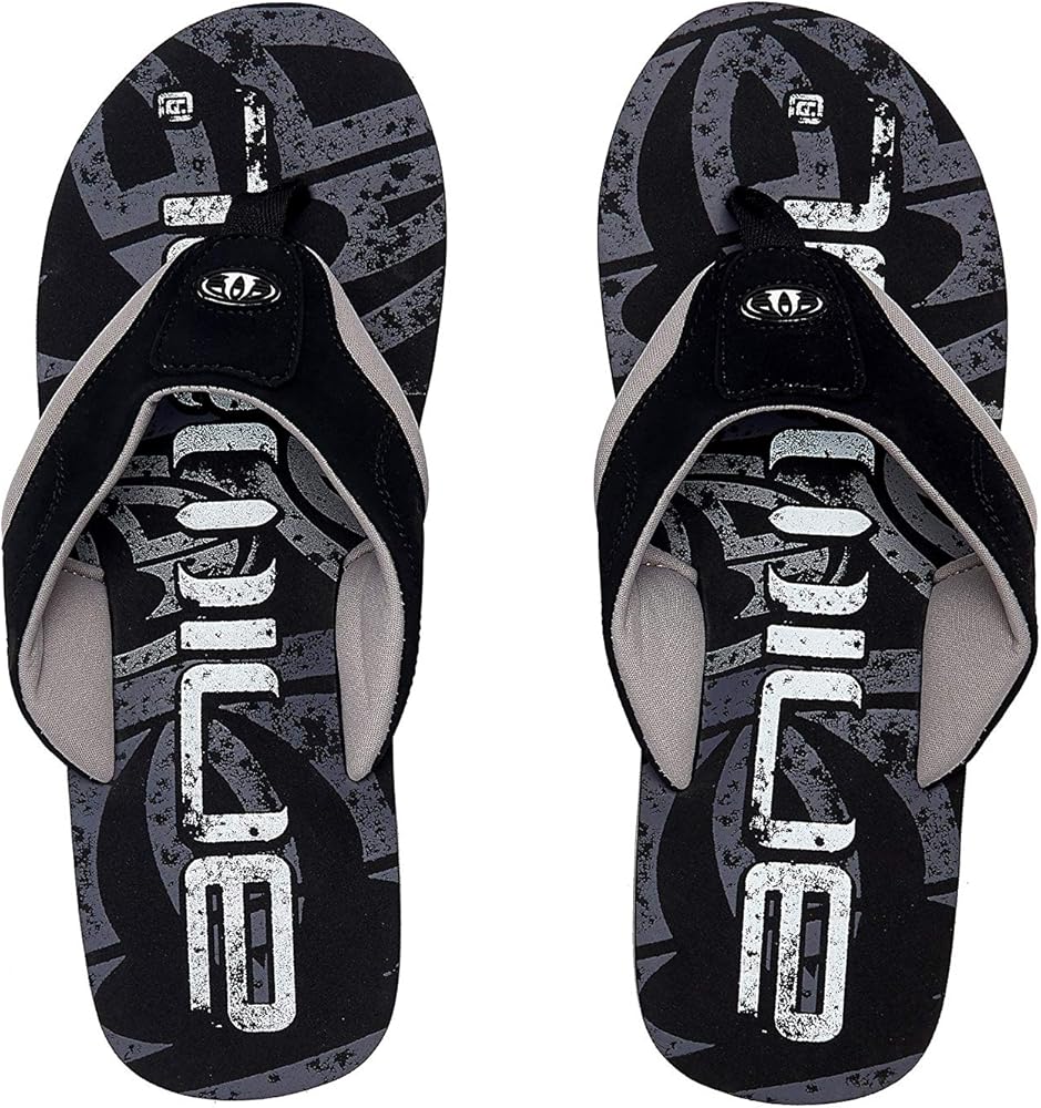 animal flip flops size 7