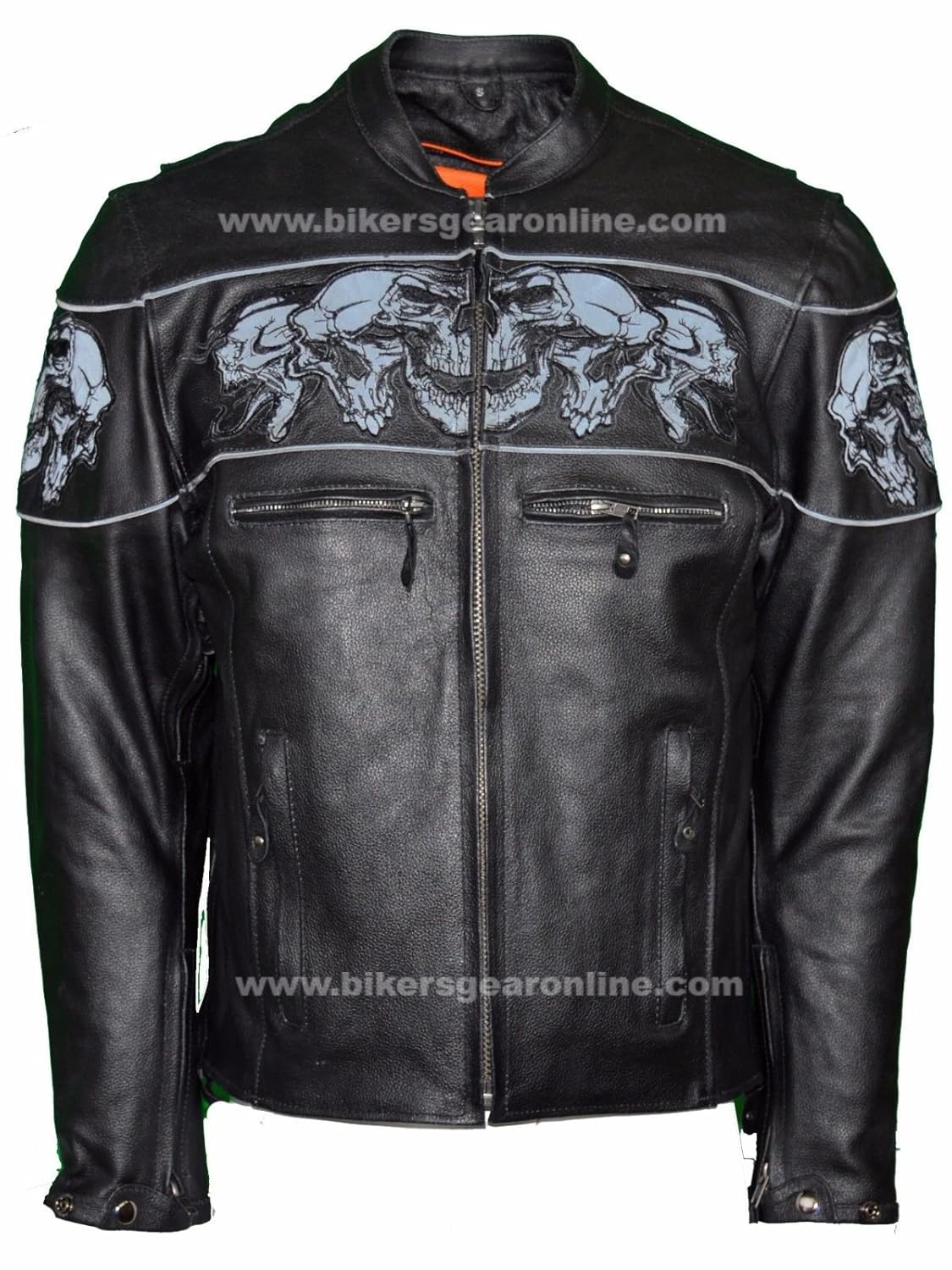 MEN'S RIDING REFLECTIVE SKULLS