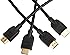AmazonBasics High-Speed HDMI Cable - 3 Feet (2-Pack) (Latest Standard)