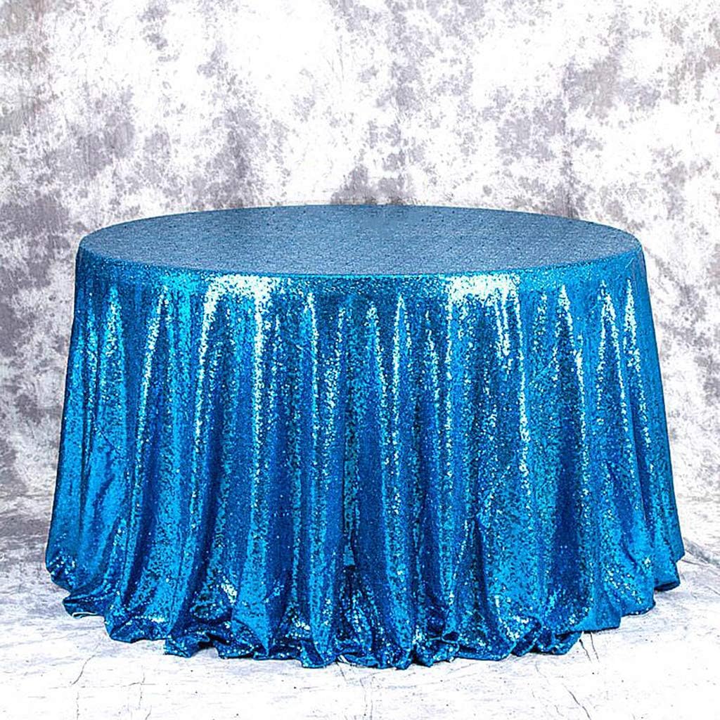 Sequin Tablecloth, Sparkly Shimmer Table cover, Waterproof