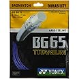 YONEX BG 65 TI Badminton Racket String (10M Set)