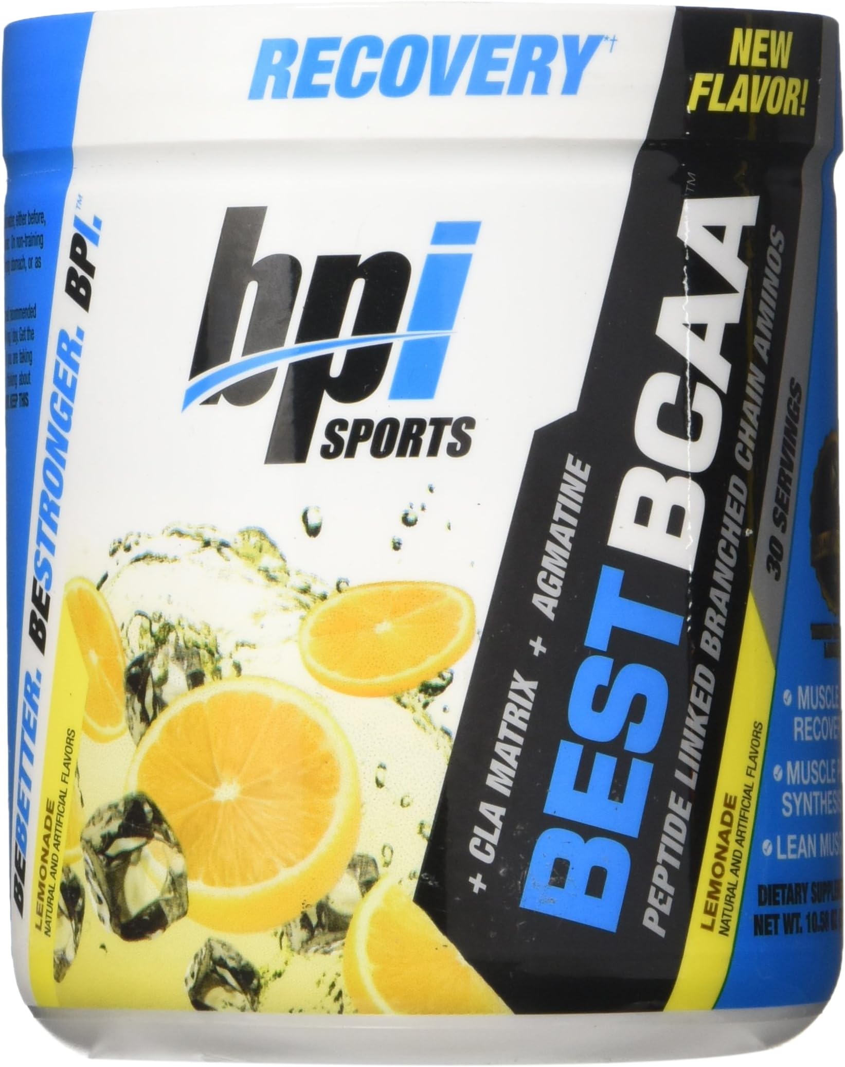 BPI Sports Best BCAA Powder, Lemonade, 10.58 Ounce, New Flavor, Limited Edition