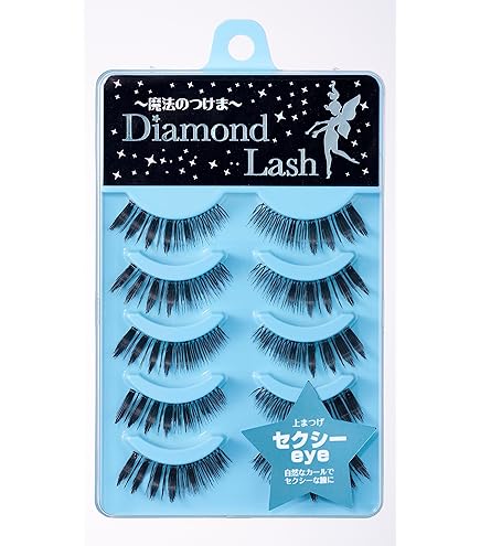 Amazon.com: Diamond Lash LIttle Wink Series Fluffy eye 5 pairs