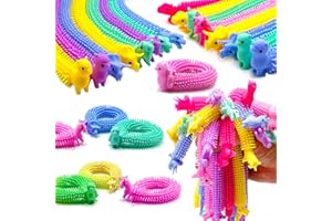 YZXODN 40 Pcs Stretchy Strings Fidget Toys,Colorful Sensory Toys for Boys,Girls,Adults Stress Relief,Anti Anxiety Autism Toys for Kids,Great for Children's Day,Party Favors