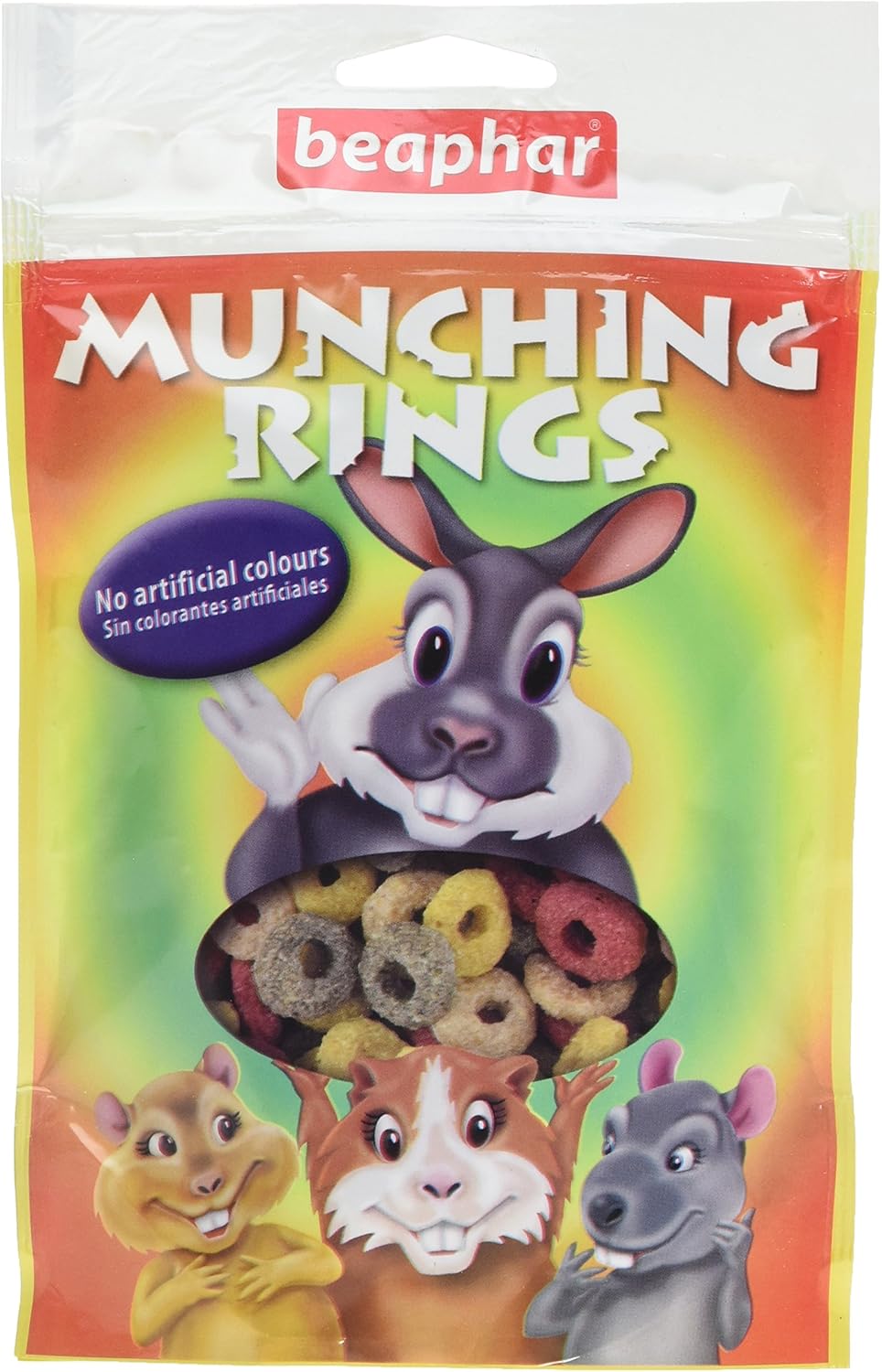 Beaphar Munching Rings for Small Animals 75 g (Pack of 12)