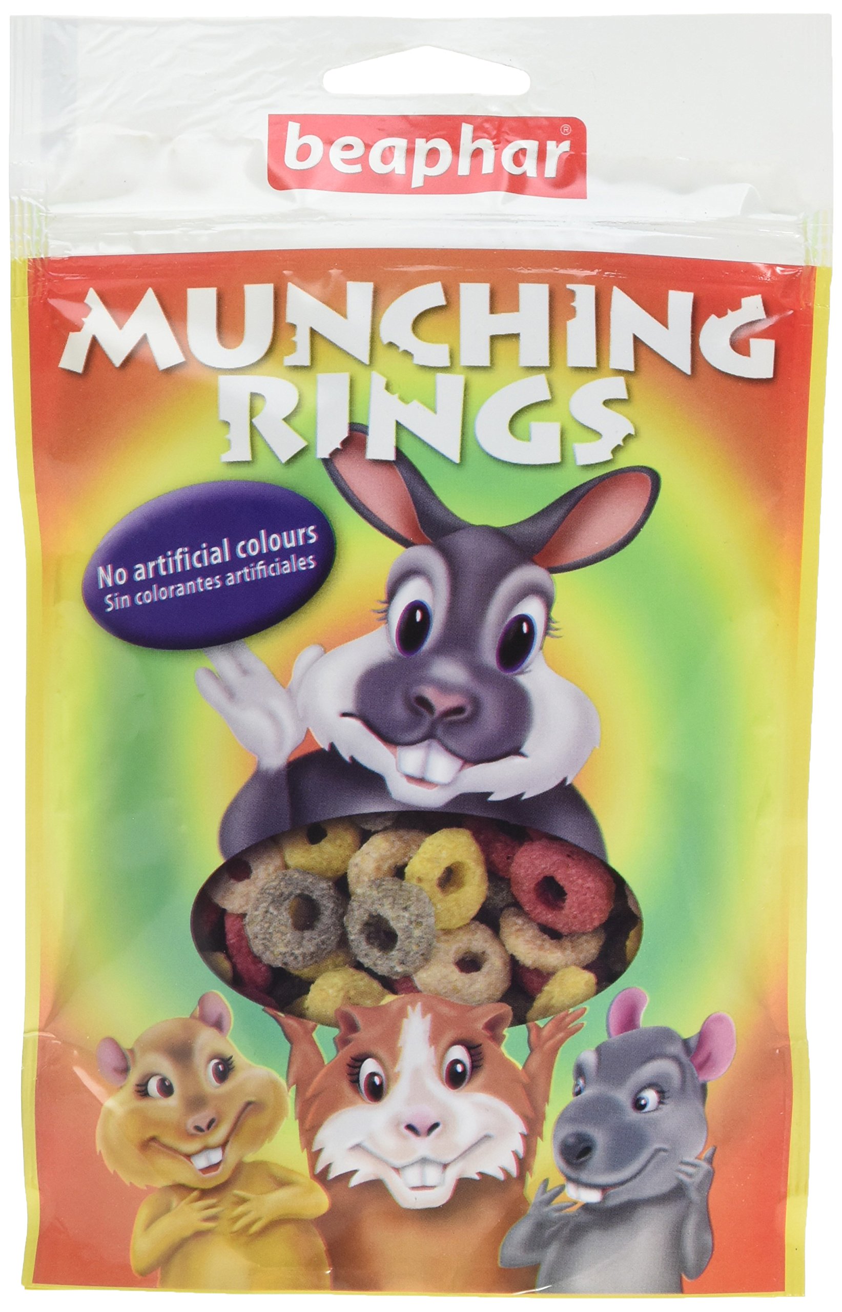 Beaphar Munching Rings for Small Animals 75 g (Pack of 12)